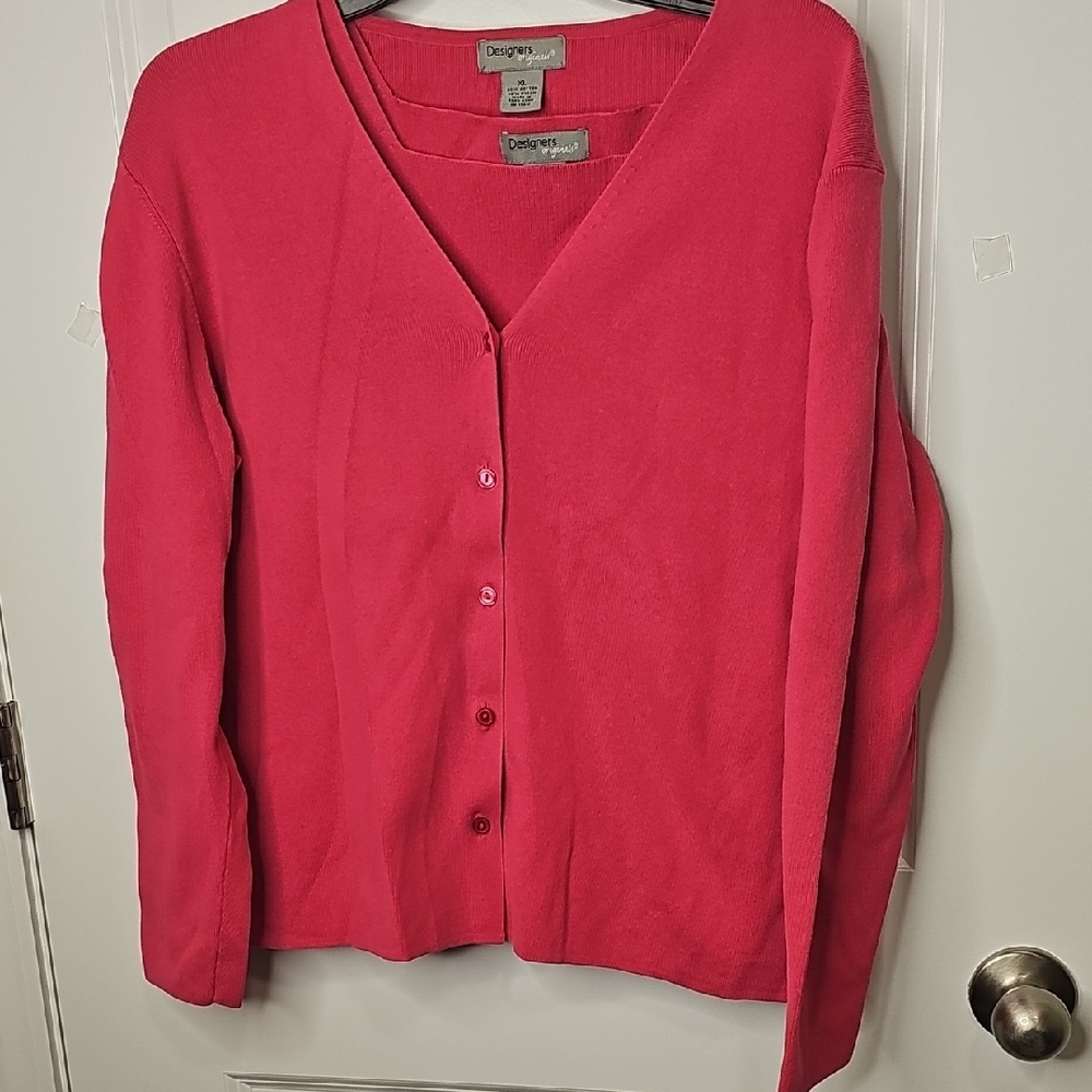 Designers‎ Originals Women's Pink Cardigan